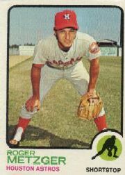 1973 Topps Baseball Cards      395     Roger Metzger